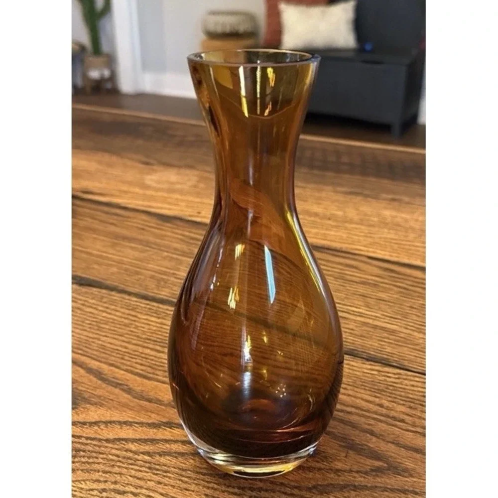 CRATE & BARREL Topaz Diva Vase 8